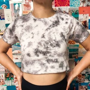 *NWOT* Tie Dye Graphite Grey Tee Shirt